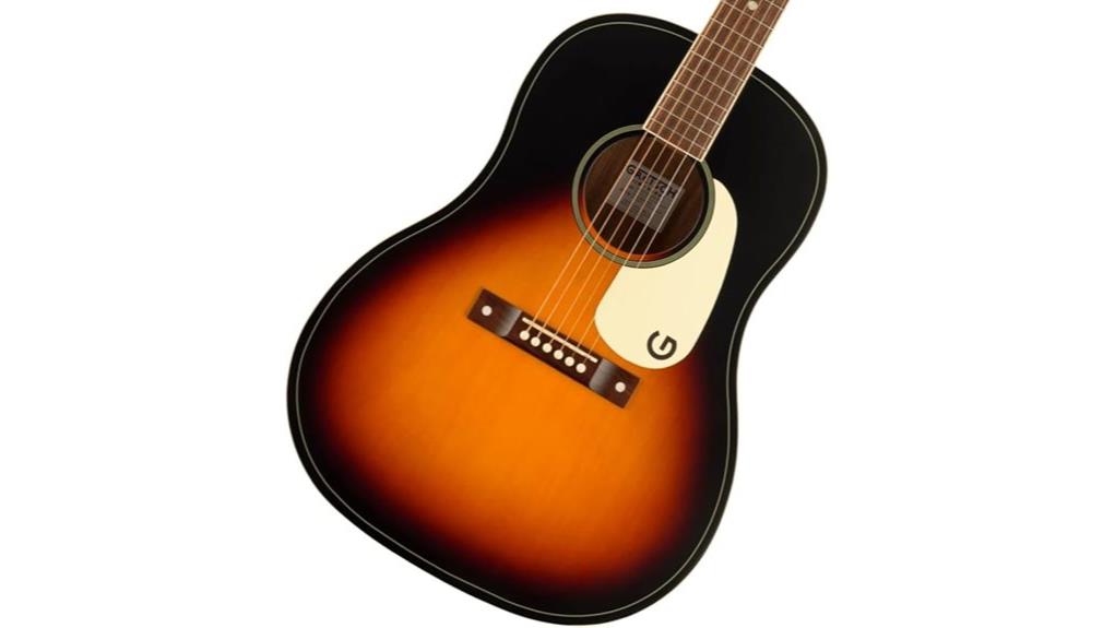 affordable vintage style parlour guitar