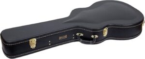 black wooden case