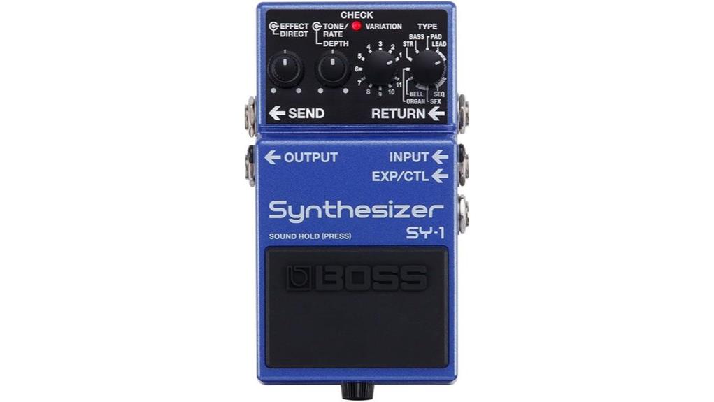 boss sy 1 synth pedal