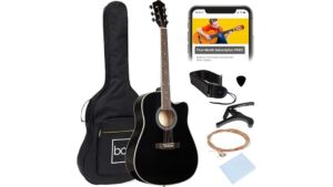 budget beginner acoustic guitar
