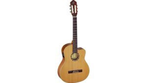 budget classical cutaway guitar