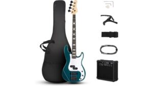 budget electric bass guitar