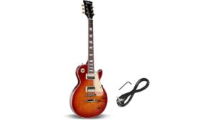 budget lp style guitar