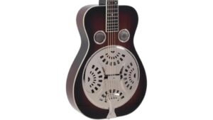 classic vintage resonator guitar