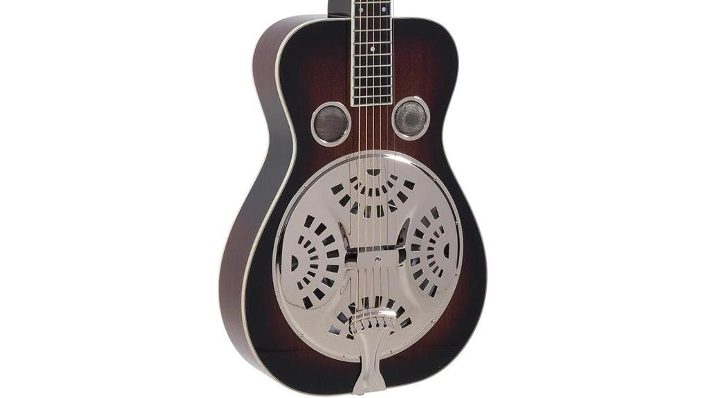 classic vintage resonator guitar