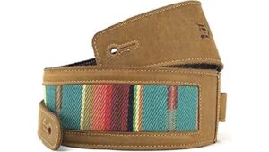 comfortably wide leather strap