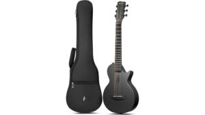 compact acoustic electric travel guitar
