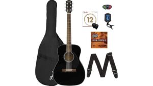 compact acoustic guitar bundle