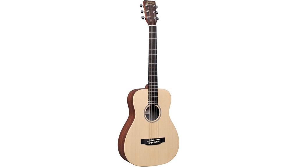 compact acoustic travel guitar