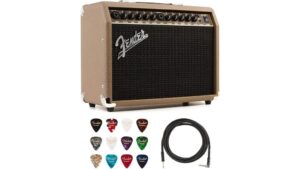 compact beginner acoustic amp bundle
