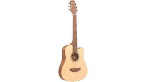 compact metal travel guitar