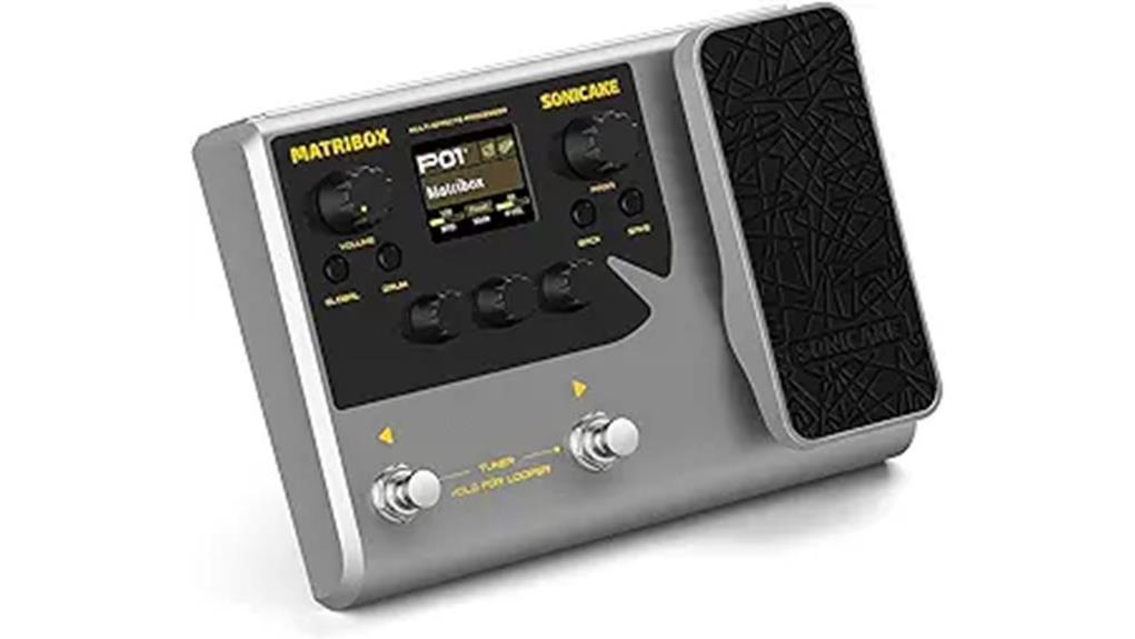 compact multi effects pedal