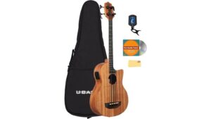 compact travel bass guitar