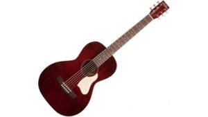 compact vintage electric guitar