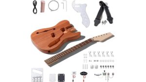 diy semi hollow guitar kit