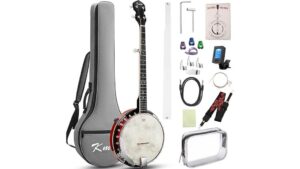 electric acoustic banjo review