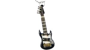 electric guitar shaped jewelry