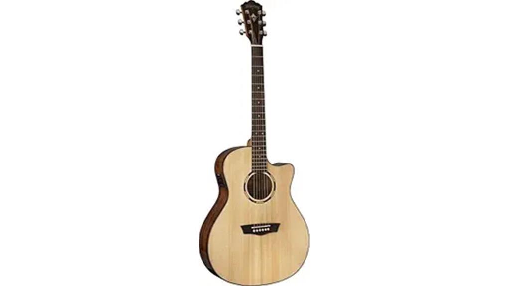 elegantly affordable acoustic guitar
