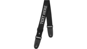 embroidered guitar strap review