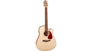 flame maple acoustic guitar