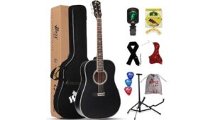 full size acoustic guitar