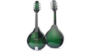 green eight string mandolin
