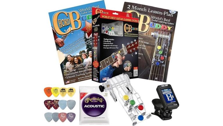 guitar learning aid system