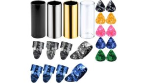 guitar slides and picks