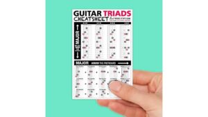 guitar triads cheatsheet review