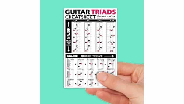 guitar triads cheatsheet review