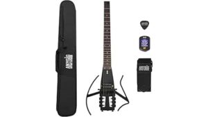 headless travel electric guitar