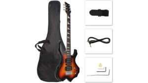 ktaxon flame guitar kit