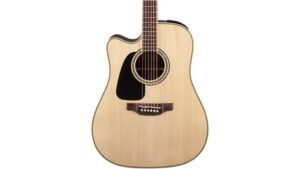 left handed electro acoustic guitar