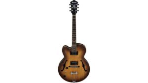 left handed hollow body guitar