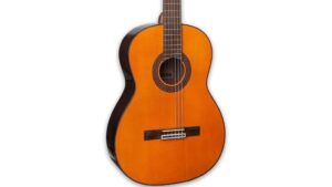 left handed takamine nylon guitar