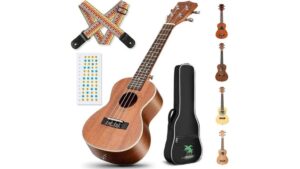 lightweight beginner concert ukulele