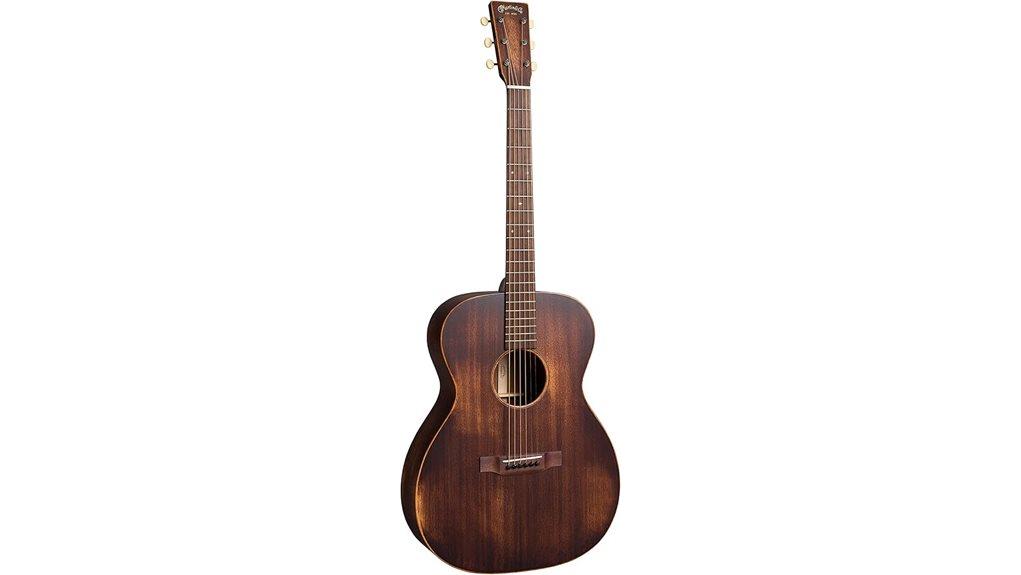 mahogany vintage acoustic guitar