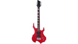 novice flame electric guitar