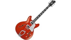 premium hollowbody electric guitar