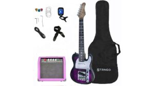 purple electric guitar review
