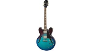 semi hollow with figured top