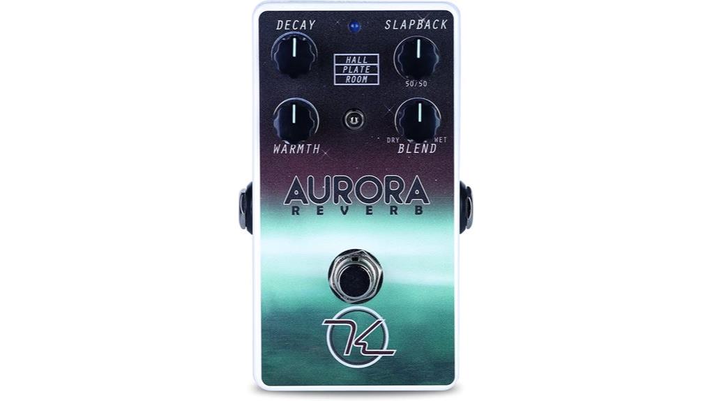 shimmering aurora reverb pedal