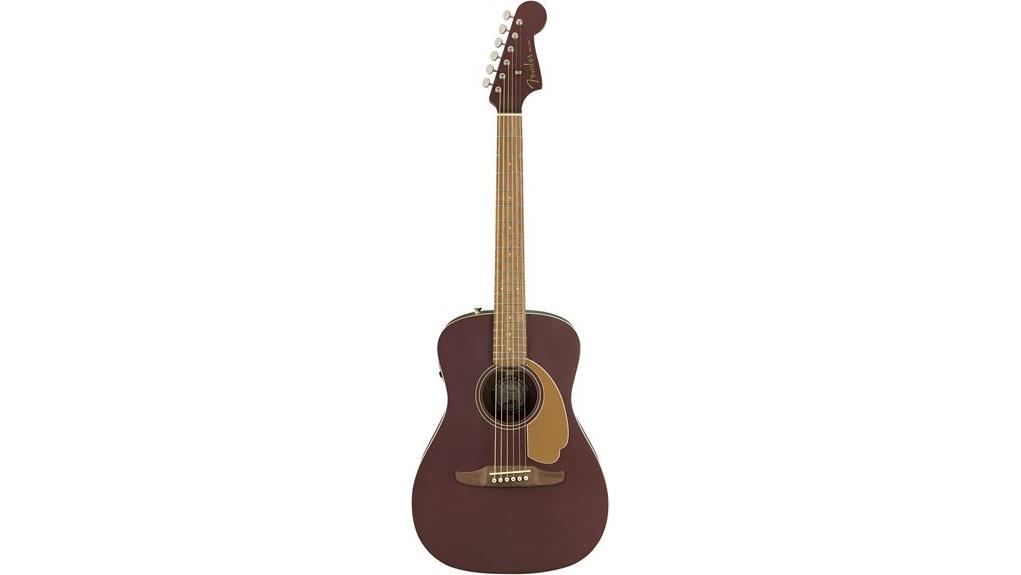 short scale acoustic electric guitar