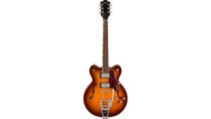 sleek affordable semi hollow guitar