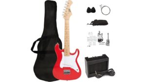 small electric starter guitar