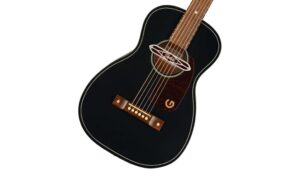 small premium parlor guitar