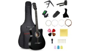 small wooden guitar review