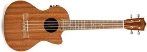 solid acacia electric ukulele