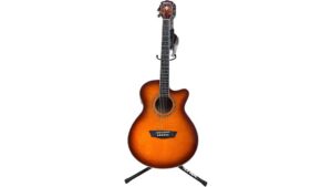 solid budget acoustic electric guitar