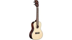 solid cedar concert ukulele